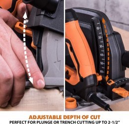 Kit de sierra circular multimaterial con 40Evolution8